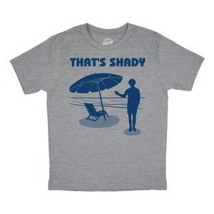Youth Funny T Shirts Thats Shady Sarcastic Vacation Tee For Kids